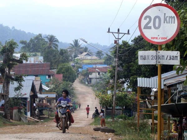 Desa Gandaganda, Kecamatan Petasia, Morowali Utara, yang berada di 