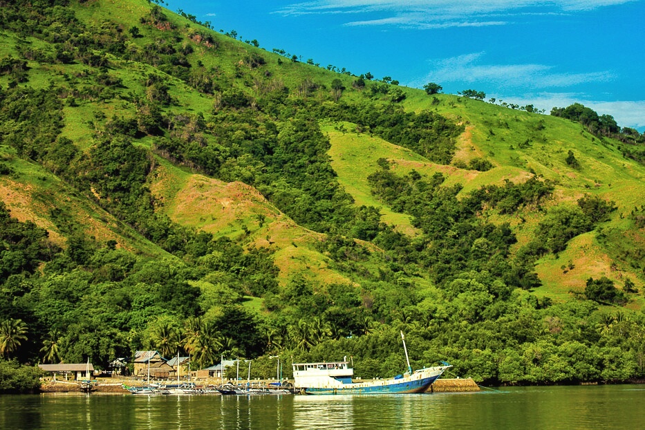 Pemandangan indah di salah satu pulau di Taman Laut 17 pulau riung, Ngada, Flores | Foto : Indonesia Travel