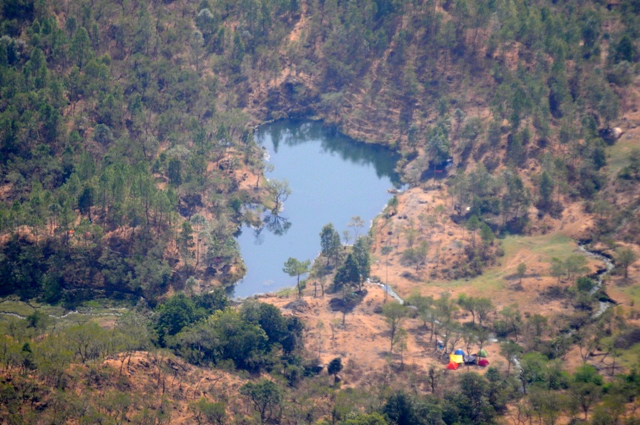 Lembah Ramma terlihat dari ketinggian, diantara Pos 7 menuju Talung. Foto: Eko Rusdianto