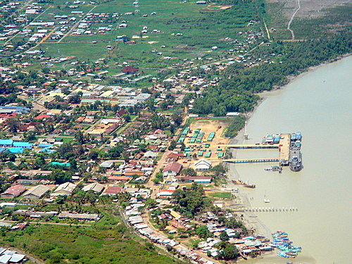 Suasana Pelabuhan Merauke, Papua. Foto : Wikimedia 
