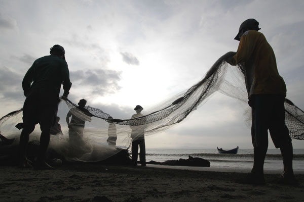 Nelayan Aceh yang telah memiliki aturan adat yang dipatuhi oleh seluruh nelayan. Foto: Junaidi Hanafiah