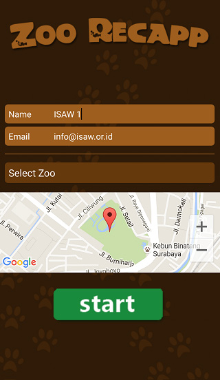 Aplikasi Zoo Recapp yang mengajak masyarakat untuk melihat kondisi kebun binatang. Sumber: Google Play Store