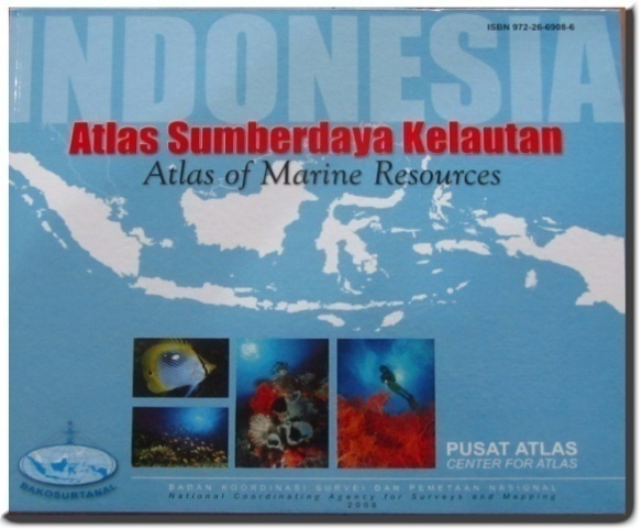 Atlas Sumber Daya KElautan Indonesia. Sumber: BIG
