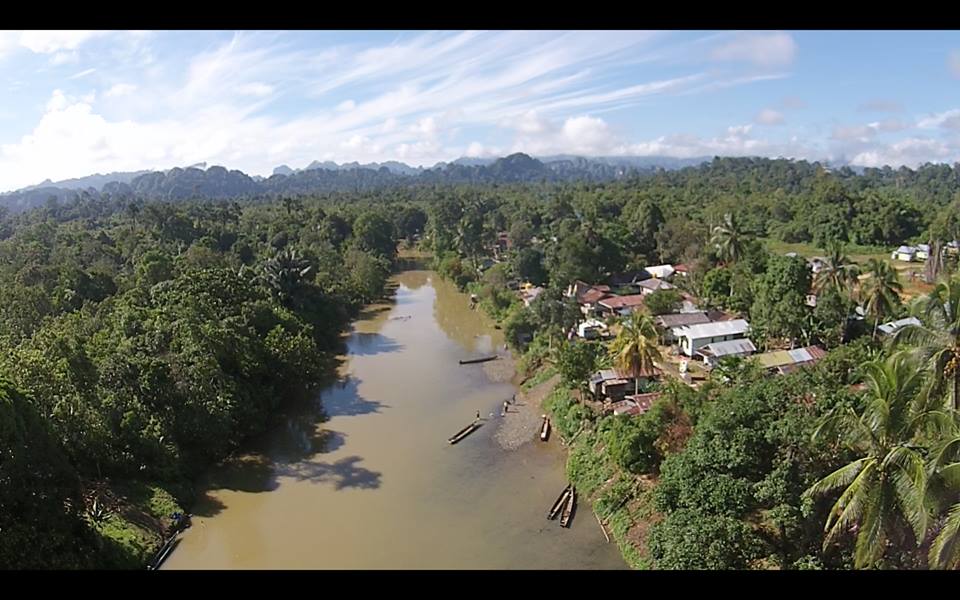 Merabu yang merupakan Kampung ASIK yang menjadi percontohan kampung iklim. Foto: akun Facebook Merabu Kampung Asik