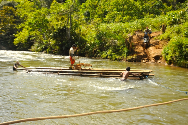 Sungai di wilayah Palondoang dengan hulu masuk ke Sungai Betue. Foto: Eko Rusdianto
