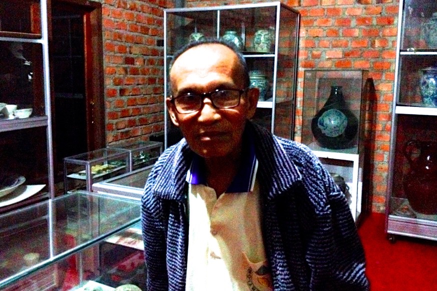 Iskandar Zakaria, budayawan Kerinci Jambi. Foto Taufik Wijaya