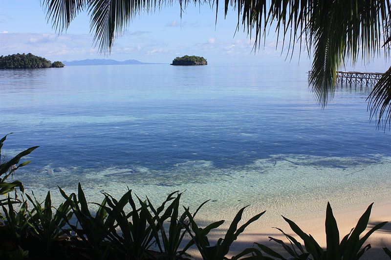 Pemandangan indah di Pulau Kadidiri yang berada di Kepulauan Togian. Foto: Wikipedia