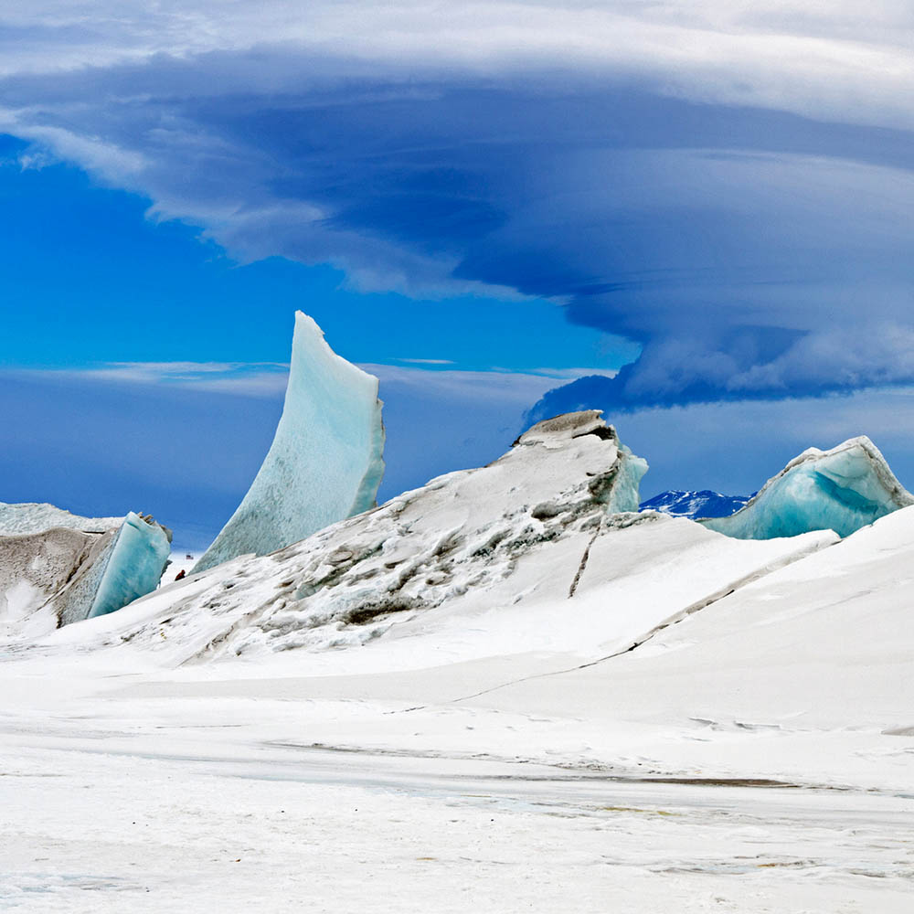 Antarctic wonders. Foto: NASA