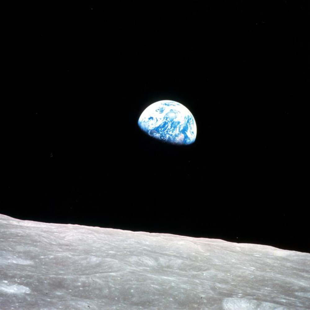 Earthrise. Foto: NASA