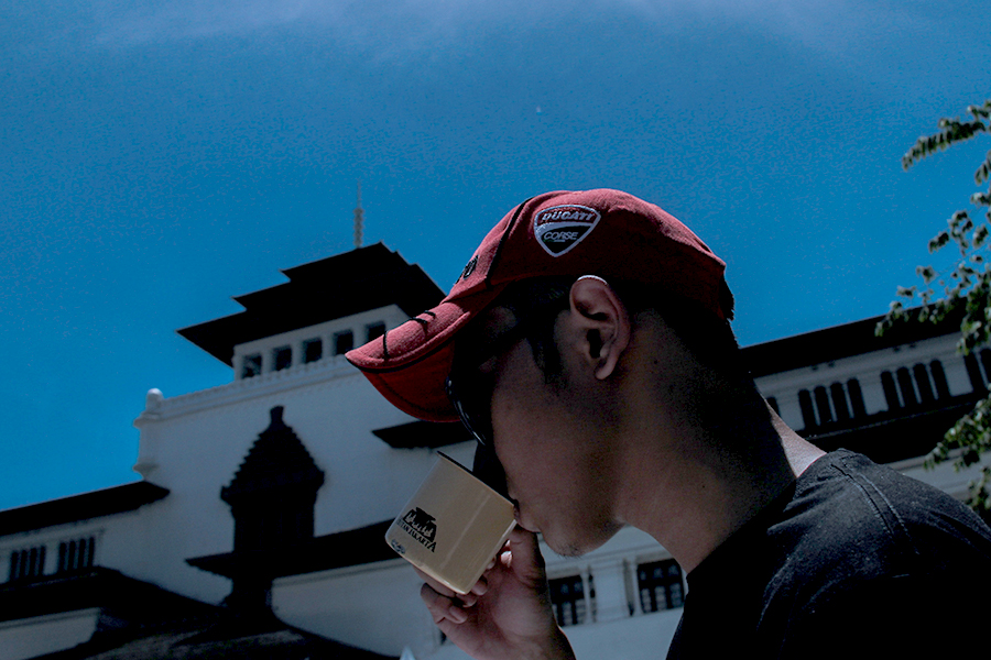 “Kopi yang Baik itu yang Digiling, Bukan Digunting” bentuk dukungan Provinsi Jawa Barat terhadap pengembangan potensi kopi di wilayahnya | Foto: Donny Iqbal/Mongabay Indonesia