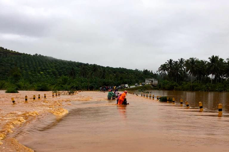 Banjir di Konawe Utara, jadi langganan. Foto: kamarudin/ Mongabay Indonesia