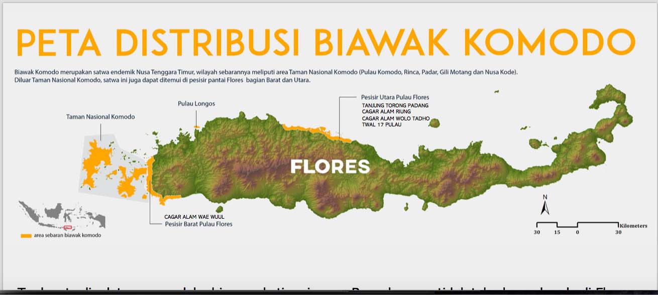 Peta persebaran cagar alam di indonesia