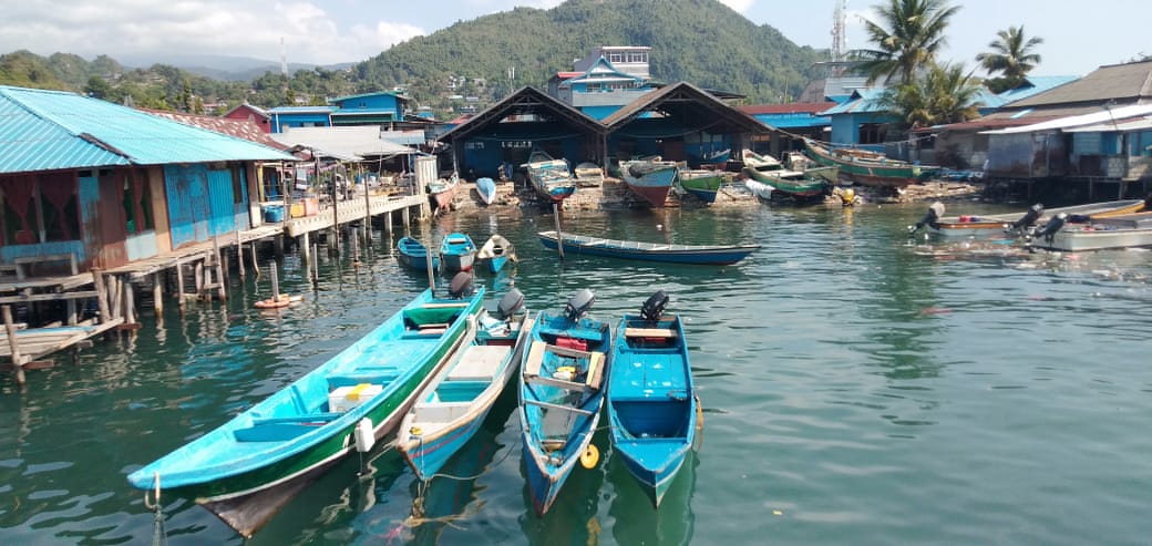 Area docking di PPI hamadi. Foto: Asrida Elisabeth/ Mongabay Indonesia