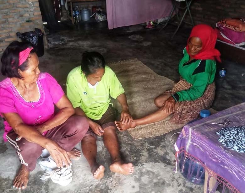 Para perempuan Rakyat Penunggu, jadi korban konflik. Foto: Ayat S Karokaro/ Mongabay Indonesia