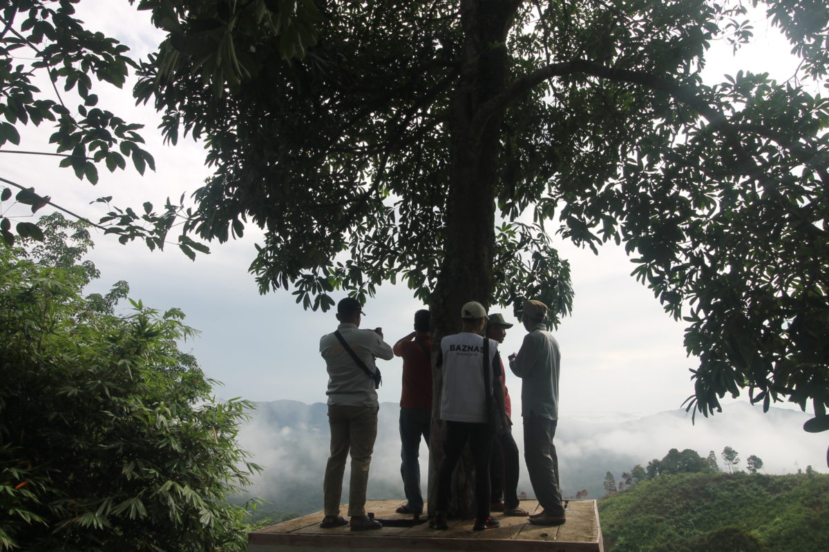 Pengembangan ekowisata di Bukit Tempurung. Foto: Elviza Diana/ Mongabay Indonesia