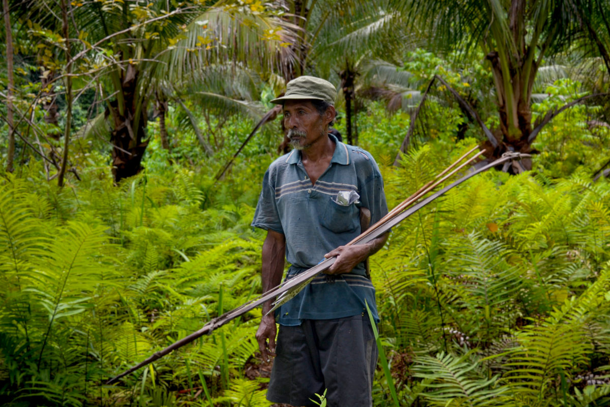 Hongana Manyawa, atau orang Tobelo yang tinggal di dalam hutan. Foto: Faris Bobero/ Mongabay Indonesia