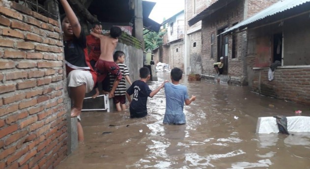 Ban melanda Kabupaten Sumbawa, NTB. Foto: BNPB