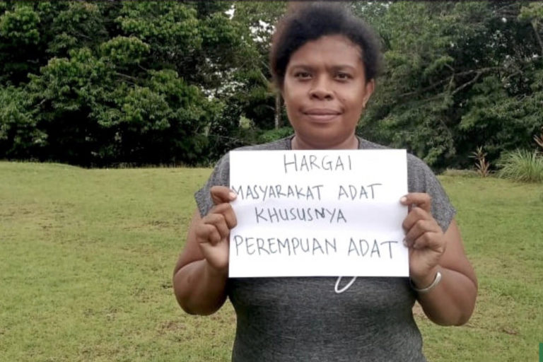 Suara perempuan Papua. Foto: Yayasan Pusaka