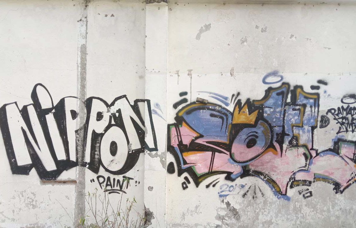 Grafiiti juga rawan gunakan cat bertimbal. Foto: Ayat S Karokaro/ Mongabay Indonesia