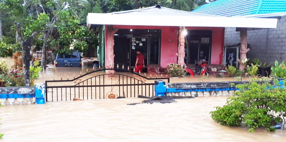 Banjir di Toli-toli, Sulawesi Tengah, pekan ini. Foto: BNPB