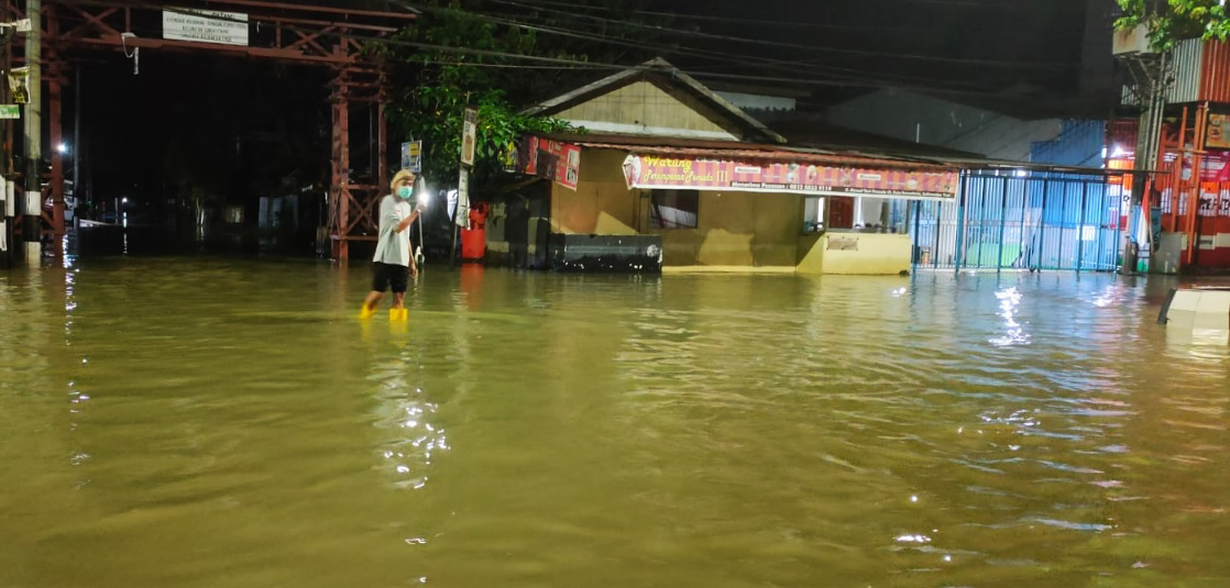Banjir di Samarinda, pekan ini. Foto: BNPB