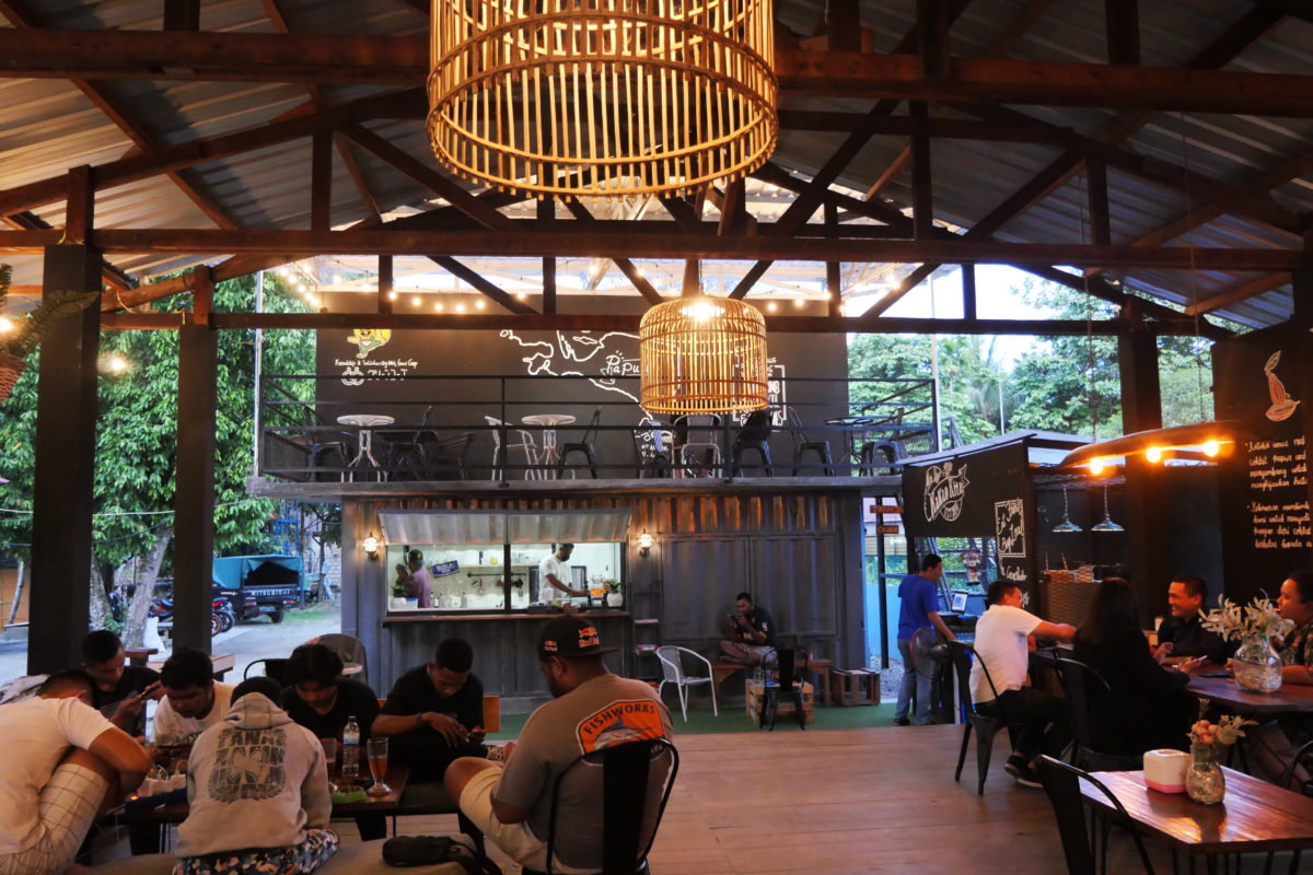 Cafe Kakao Kita. Foto: Asrida Elisaeth/ Mongabay Indonesia