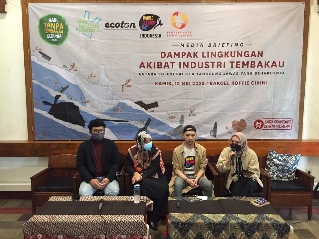 Diskusi Dampak Lingkungan dari Industri Rokok/ Foto: Falahi Mubarok/ Mongabay Indonesia