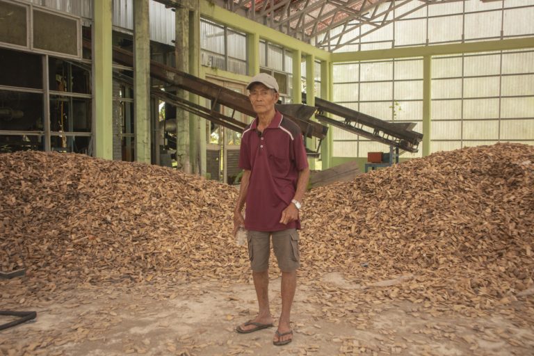 Malaikat di Pembangkit biomassa Madobag. Foto: Jaka HB/ Mongabay Indonesia