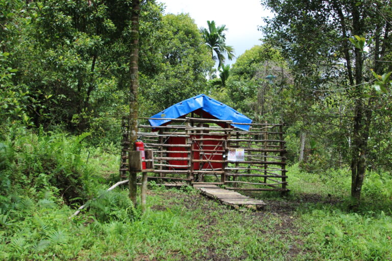  Penyimpanan dinamit yang dekat dengan rumah penduduk kurang lebih 30-50 meter di Dusun Bati Tabalean, Seram Bagian Timur. Foto: Christ Belseran/ Mongabay Indonesia